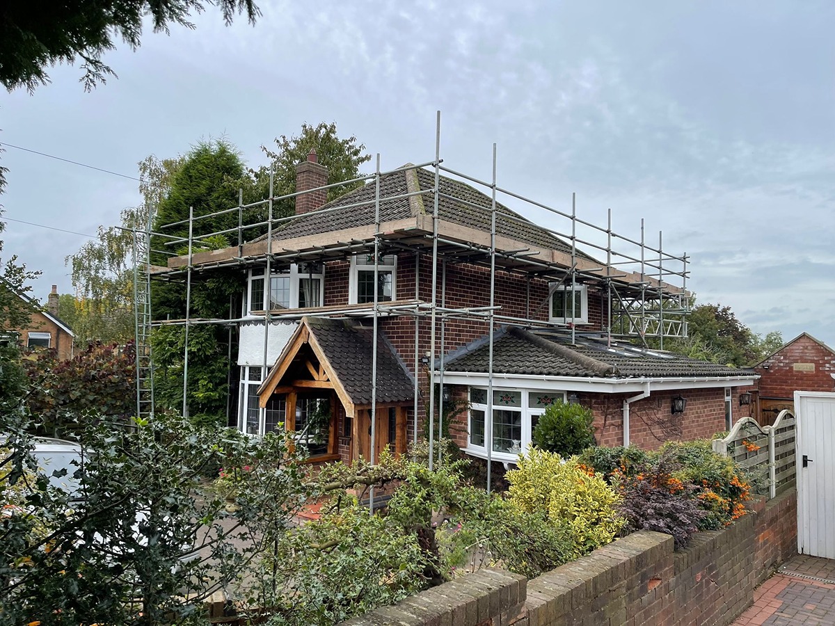 Domestic Independent Scaffolding Tamworth, Lichfield, Birmingham