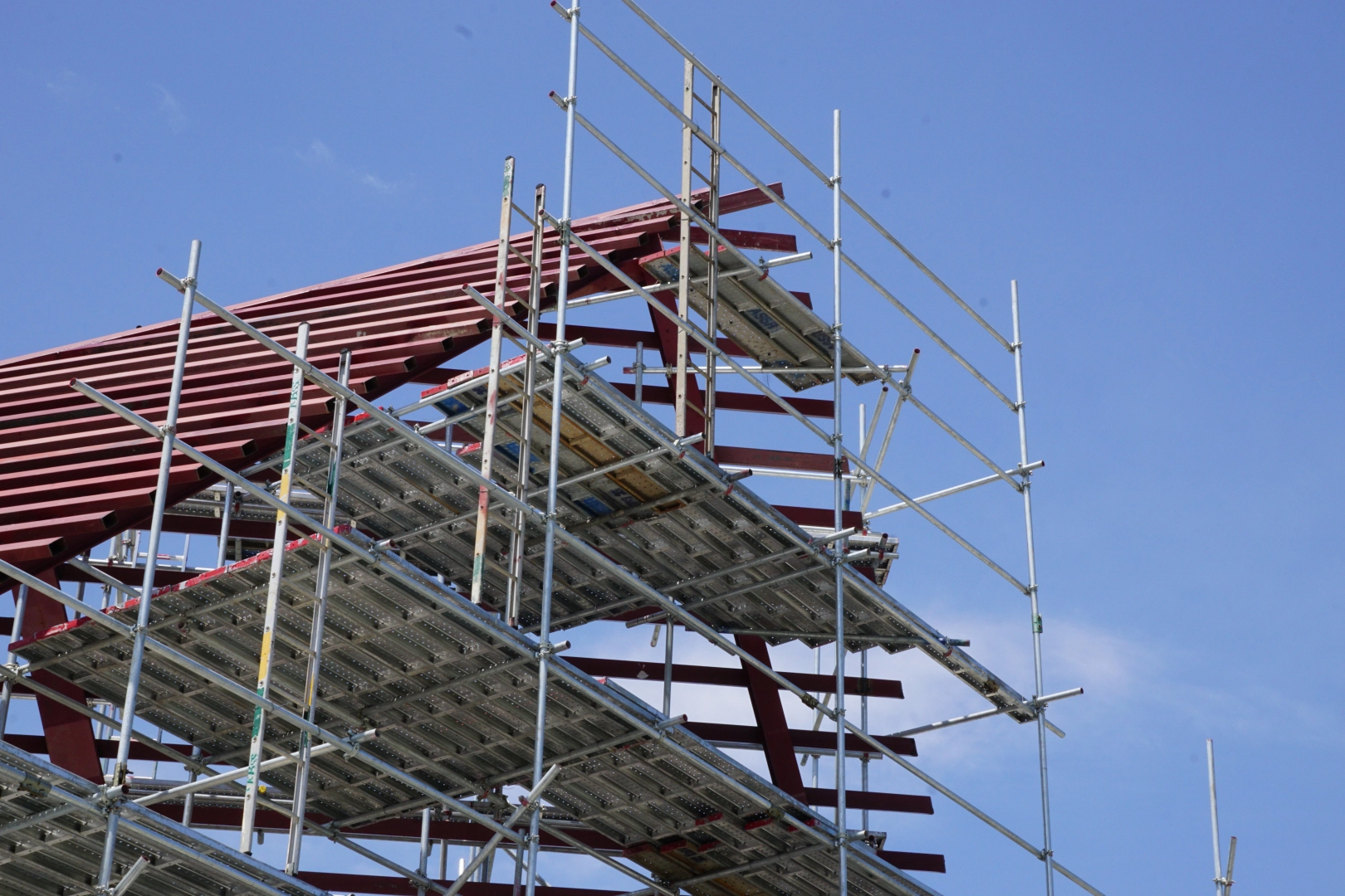 The Role of Temporary Roof Scaffolding in Construction